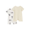 英氏（YEEHOO）婴儿衣服5A抑菌宝宝新生儿连体衣哈衣夏季柔软（2件装） 商品缩略图3