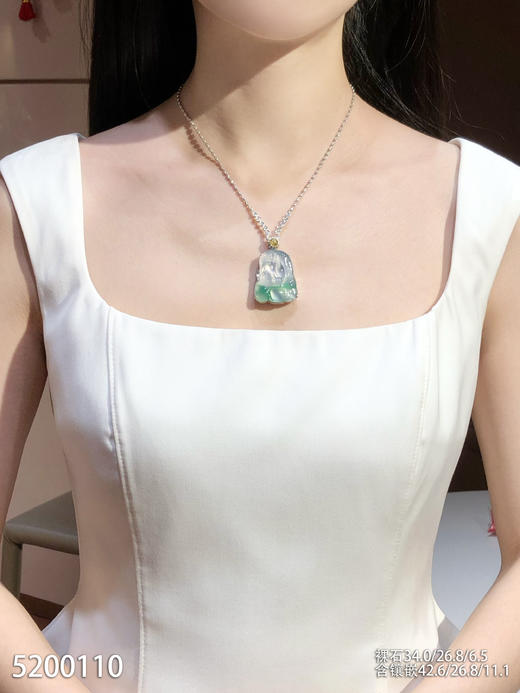 5200110，观音吊坠。具体价格微信咨询 商品图4