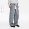 oneup格子单褶抽绳宽松休闲裤 商品缩略图1
