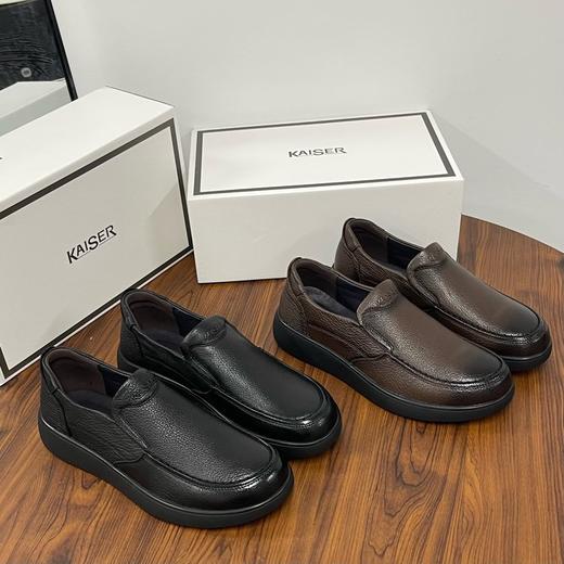 凯撒羊皮男鞋 采用头层羊皮 脚感舒适 经典永不过时 商品图3