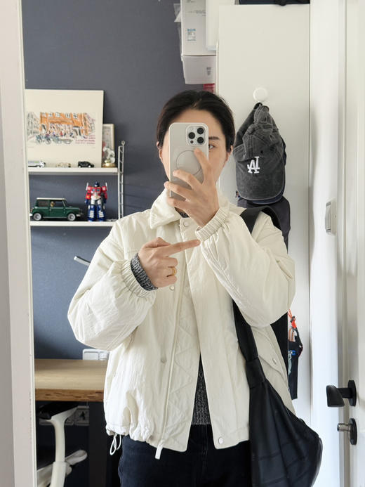 25秋冬-硬核好货~轻软零负重 lulu宽松棉服外套【包邮+三天无理由退换】 商品图2