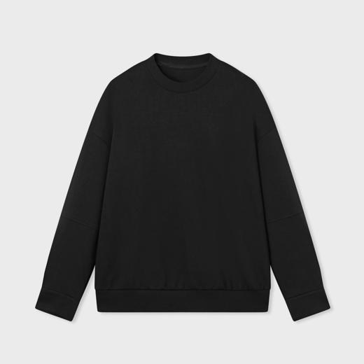 MODE COMMUTER | MC秋季阔版简约极简休闲圆领卫衣男MCE131109C 商品图4