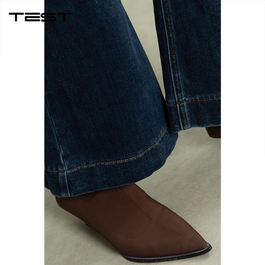 冬上新时尚轻松打造摩登高级感微喇牛仔裤3254038 商品图3