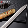 镀金鱼皮太宗剑-张叶胜大师作品（未开刃） 商品缩略图3