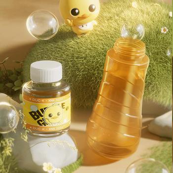 索迪黄小鸭吹泡泡机枪棒婴儿童玩具男女孩电动手持全自动婚礼六一礼物 商品图7