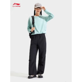 李宁女子2025秋季速干防晒运动上衣健身卫衣ATLV282-2