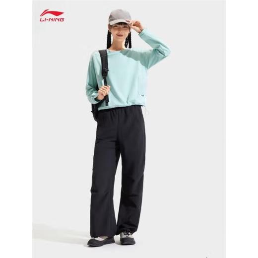李宁女子2025秋季速干防晒运动上衣健身卫衣ATLV282-2 商品图0