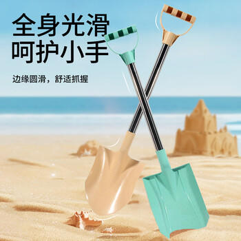 蜜乐糖（miletang）环保麦秆雪铲堆雪人沙滩玩具铲雪工具2只装(冬天玩雪 夏天玩沙) 商品图1