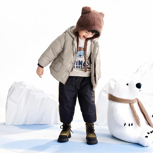 【实体店同款】男女童两件套冬季新款安奈儿童装XM545089 商品图3