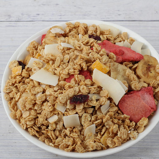 奇正青稞 青稞燕麦优果脆 椰香果味 双优谷物 营养多多 200g/袋*2 商品图2