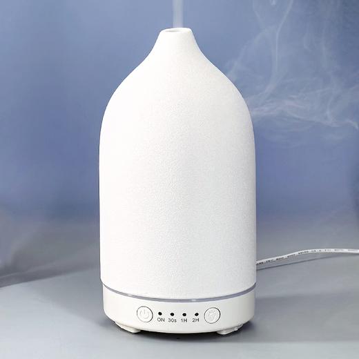 陶瓷精油香薰机 定时香氛喷雾扩香仪加湿雾化 100ml水箱 商品图0