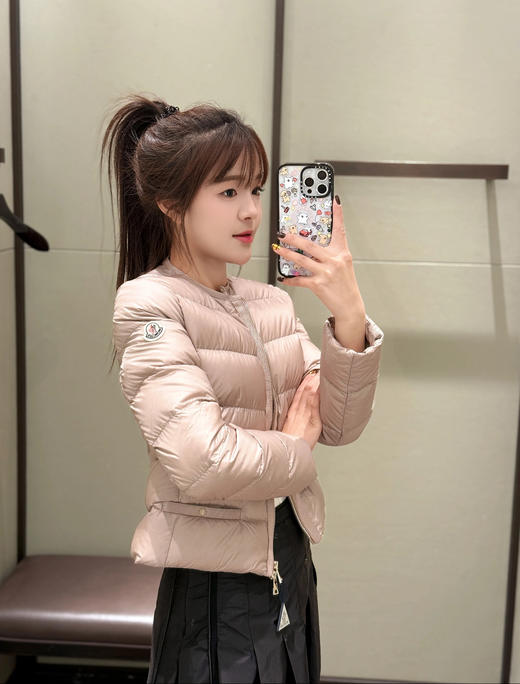 蒙口 短款羽绒服女款夹克外套（SS） 商品图2