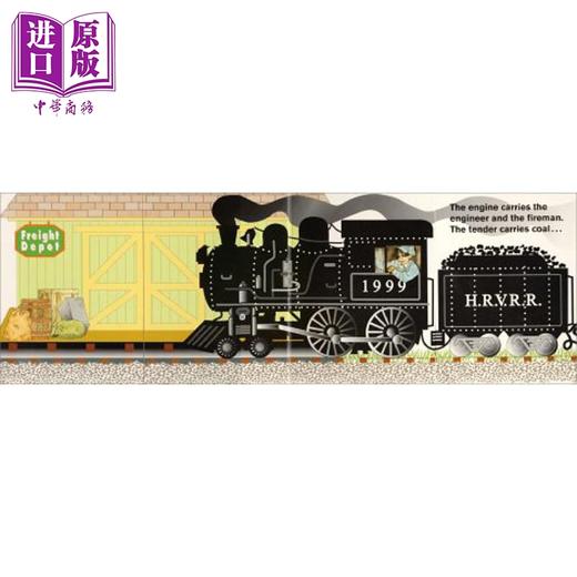 【中商原版】货运列车有什么 Donald Crews Inside Freight Train 英文原版 儿童纸板书绘本 图画故事书 进口亲子童书 4岁以上 商品图3