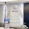 笛桑特情侣连帽长款羽绒服 填充白鸭绒 商品缩略图5