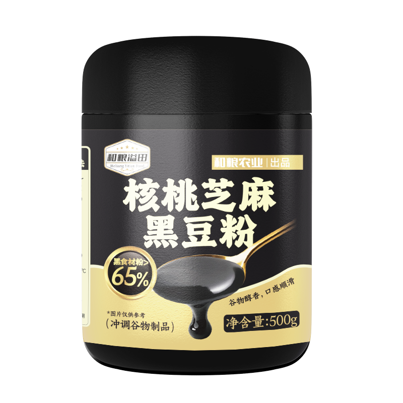 溢田核桃芝麻黑豆粉500g