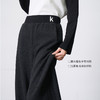 OLrain欧芮儿2025新款女秋季字母刺绣加厚针织休闲裤弯刀阔腿卫裤 商品缩略图2