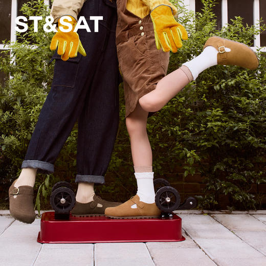 【童鞋】星期六经典百搭校园舒适男女童勃肯SSD3191U3K 商品图8