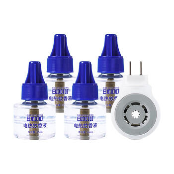 日本叮叮蚊香液电蚊香液基孔肯雅热驱蚊液180晚1器+4液45ml防蚊灭蚊无香型 商品图6