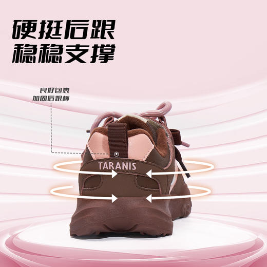 【新品】泰兰尼斯小童段冬款加绒保暖轻弾缓震防滑运动鞋T01X5D8443 商品图7