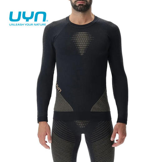 UYN 羊绒闪亮2.0系列 男女款户外运动 贴身舒适功能跑步运动衣裤 商品图1