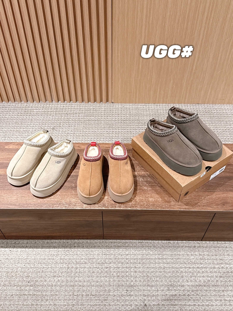 𝐔𝐆𝐆 𝐓𝐚𝐳𝐳 油叽叽 秋冬新品 塔茨TAzz厚底拖鞋(XR)