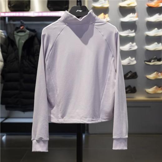 李宁女子2025运动套头无帽卫衣AWDV432-5 商品图1