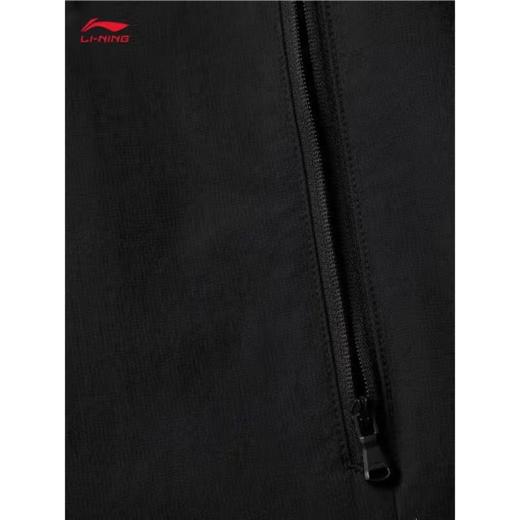 李宁男子2025春秋休闲连帽运动夹克外套AFDV675-6 商品图3