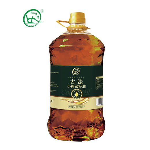 长阳 农夫乡情 古法小榨菜籽油5L 商品图0
