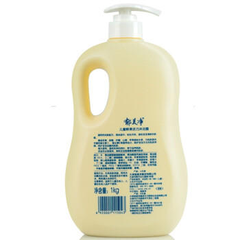 郁美净儿童沐浴露鲜奶温和补水保湿鲜果精华泡泡浴宝宝沐浴露大容量1kg 商品图3