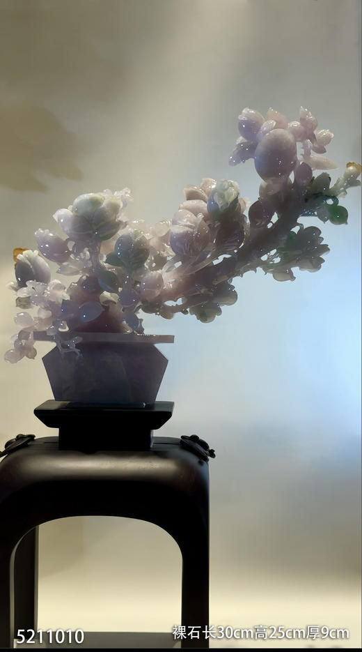 翡翠百花齐放摆件【5211010】具体价格微信咨询 商品图5
