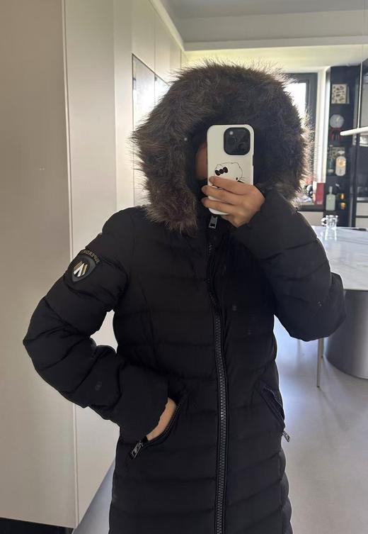 极度干燥Superdry女款厚棉衣中长款/长 商品图12