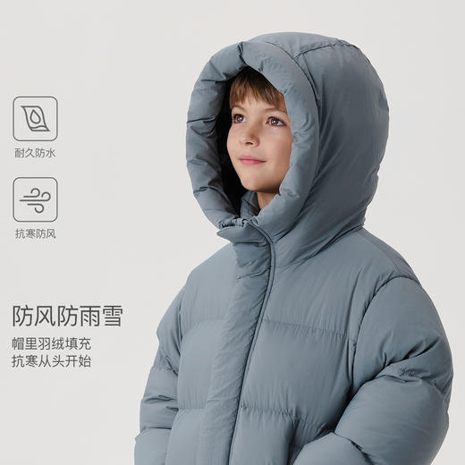[三防]马克珍妮男童山系户外加厚保暖羽绒服2024年冬装新款241558/551588 商品图3