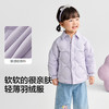 【商场同款】巴拉巴拉童装儿童轻薄羽绒服男女童2025冬衬衫式外套 商品缩略图3