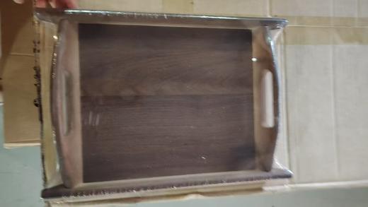 实木竹编托盘 复古果盘 泰式酒店美容院茶室茶盘酒店托盘 商品图1