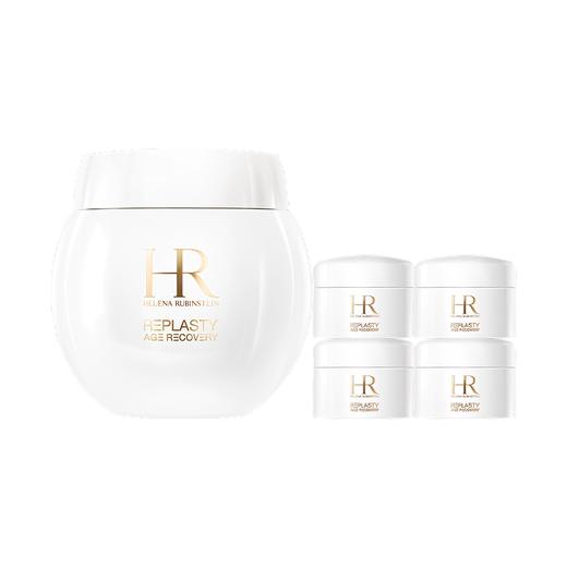 【送礼盒礼袋】HR赫莲娜白绷带1拖4套盒（白绷带日霜50ml*1+日霜5ml*4）香港直邮 商品图1