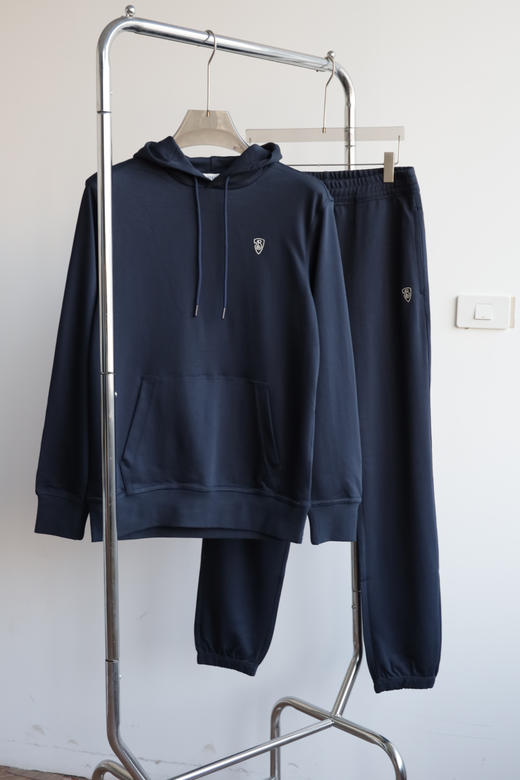 B.B.R小盾牌25秋 丝光斜纹 连帽套头卫衣卫裤套装 WY927 WK832 商品图4