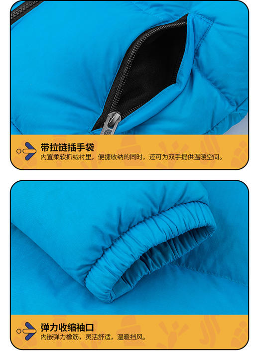 北面   25年秋冬  羽绒服  82TS 商品图4