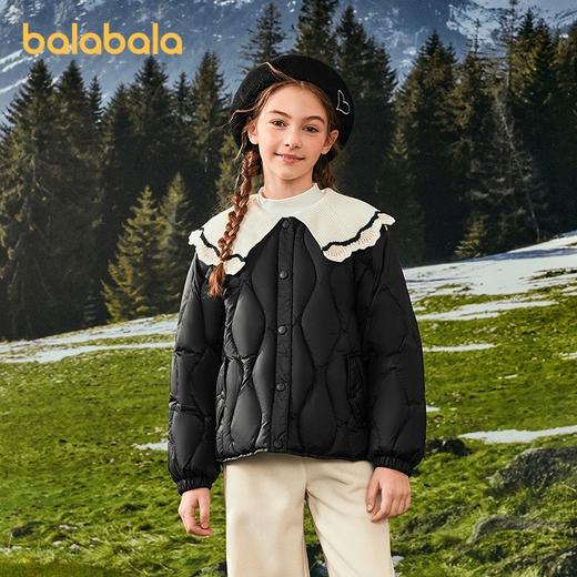 【商场同款】巴拉巴拉童装女童羽绒服2025年新款保暖外套上衣冬季 商品图2