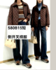 580B15翻领侧叉短袄 商品缩略图4
