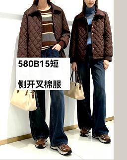 580B15翻领侧叉短袄 商品图4