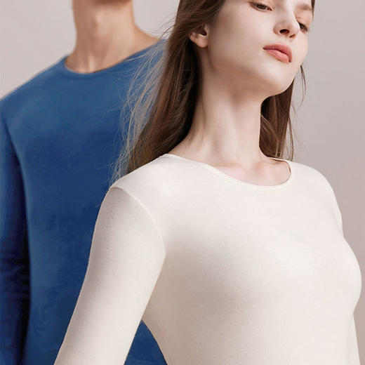 【69元买2套，99元3套，自行设置满减】貂绒蚕丝羊绒德绒四合一保暖内衣套装 ，轻薄、保暖，四合一（预售3-5天发货） 商品图3