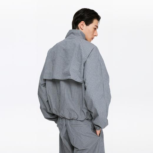 oneup格子花苞拉链夹克（男女同款） 商品图9