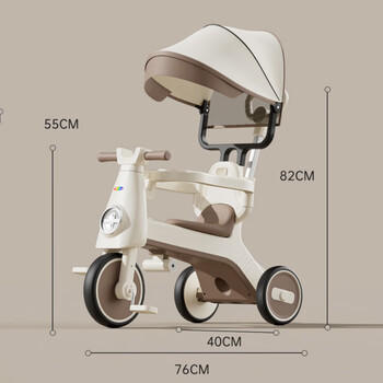 ANGI BABY儿童三轮车1-3-6岁脚踏车自行车宝宝手推车轻便遛娃神器 商品图1