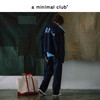 a minimal club格纹撞色裤腰直筒休闲卫裤水洗微吊档AM59SP07 商品缩略图2