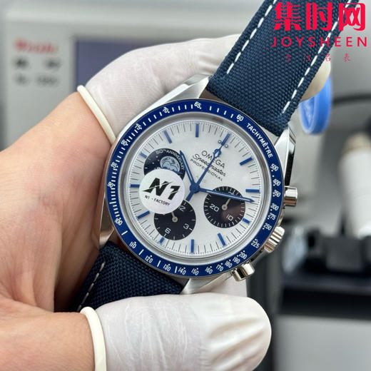 欧米茄 N1超霸系列310.32.42.50.02.001 N1超霸史努比 史努比奖 50周年纪念款 史努比三代 男士腕表 背面飞船会动！ 商品图2