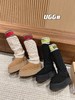 𝐔𝐆𝐆 宋妍霏同款〰️高筒毛线筒新增高厚底长靴(XR) 商品缩略图2