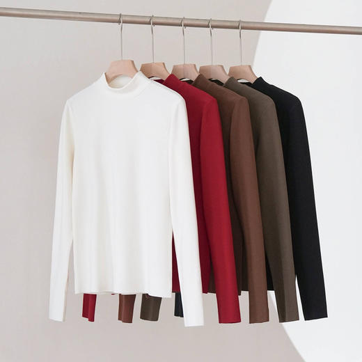 女款德绒3.0版蚕丝恒温衣（半高领） 商品图0