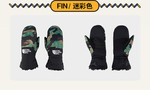 北面  25年秋冬  手套   888P 商品图0