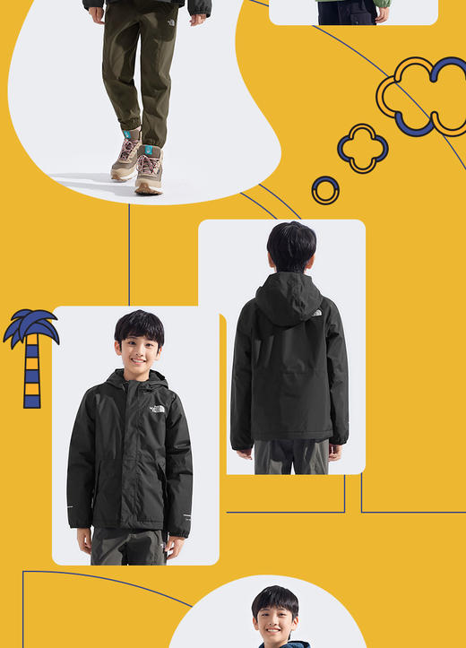 北面  25年秋冬  冲锋衣   873S 商品图6