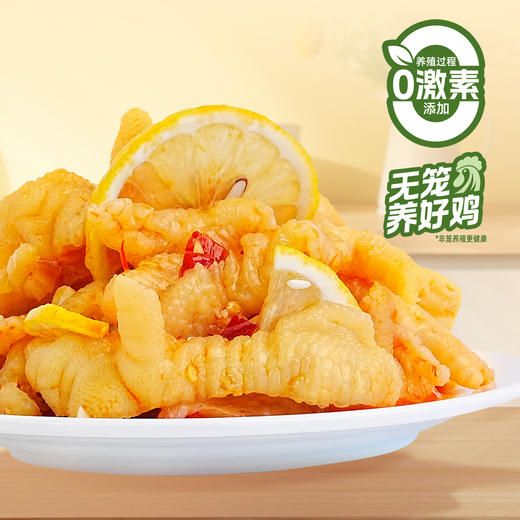 【满减专区】圣农脱骨鸡爪浓郁蒜香味柠檬酸辣味 500g*1罐，单拍不包邮 商品图5